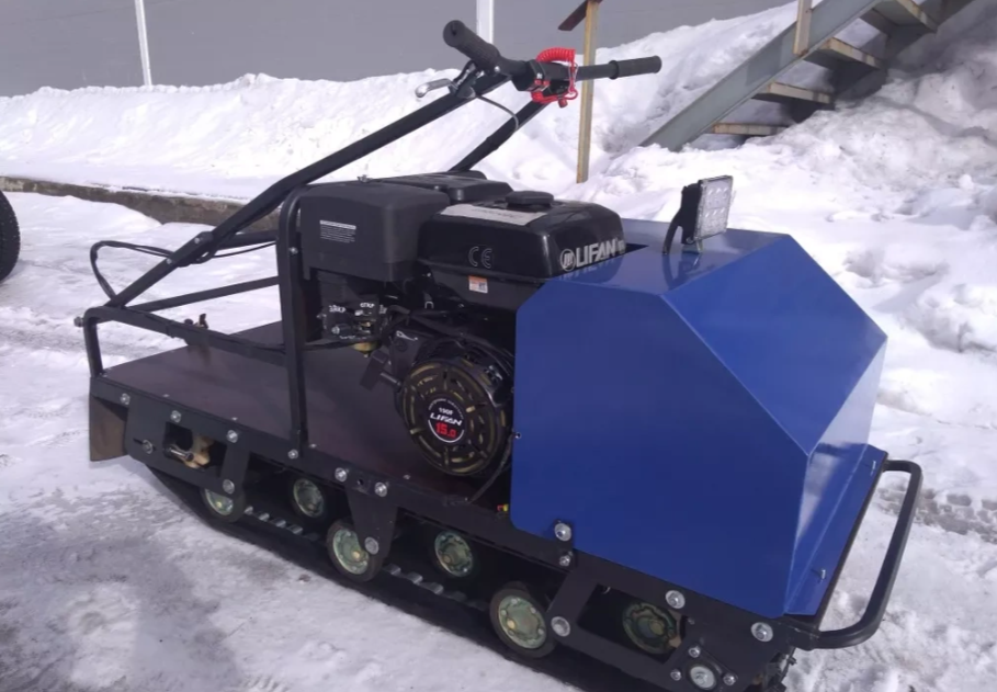 Мотобуксировщик AhtaR ЗИМА с реверсом (задний ход) в Находке