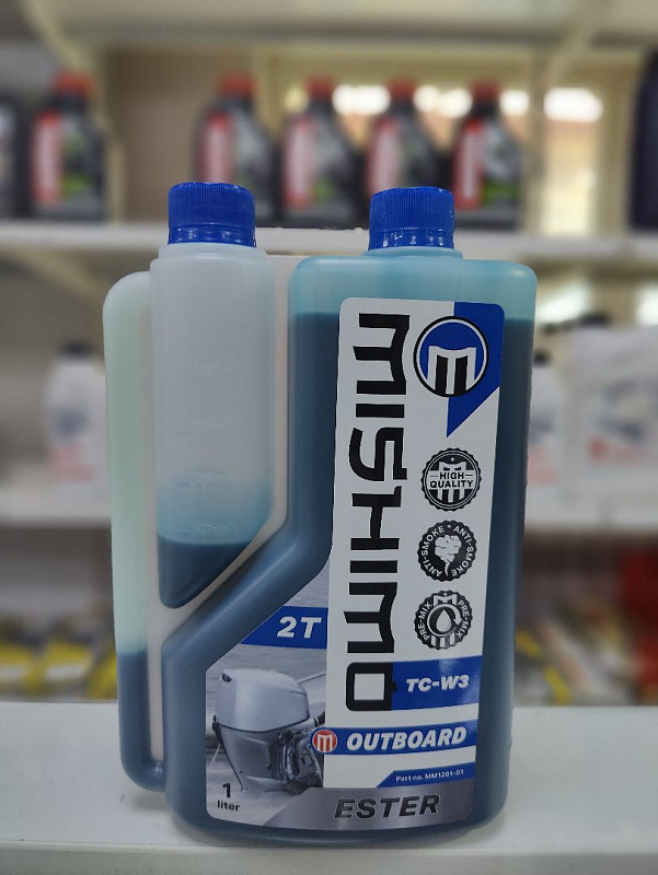 Масло MISHIMO 2T OUTBOARD (ESTER) полусинтетика 1 л в Находке