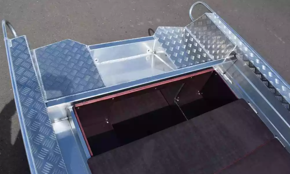 Алюминиевая лодка Wyatboat-390Р Fish в Находке