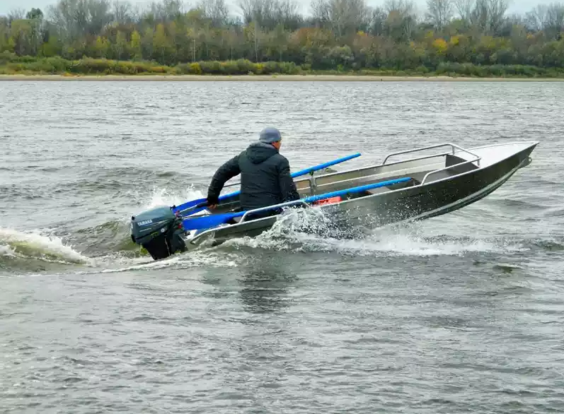 Алюминиевая лодка Wyatboat-390 M в Находке