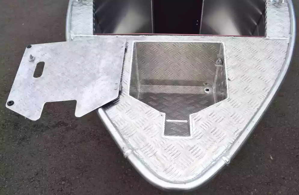 Алюминиевая лодка Wyatboat-390 DCM Увеличенный борт в Находке