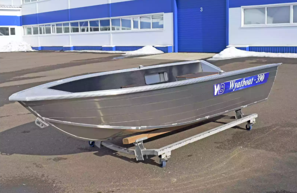 Алюминиевая лодка Wyatboat-390 Р NEW в Находке