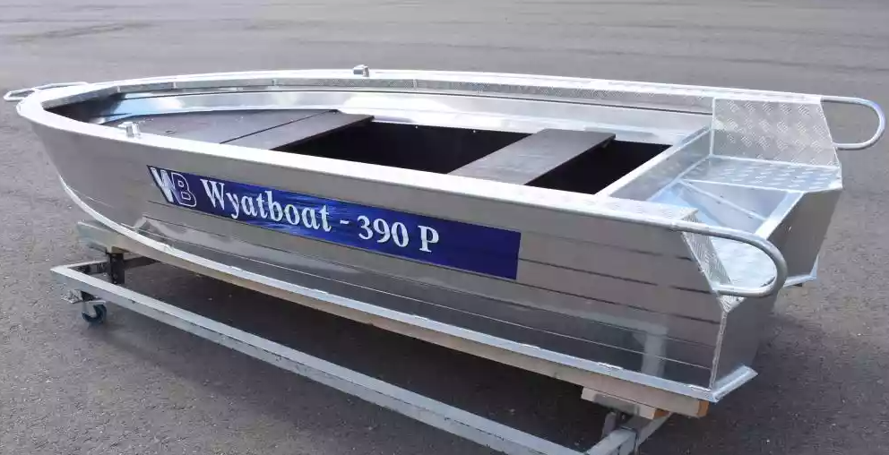 Алюминиевая лодка Wyatboat-390Р Fish в Находке
