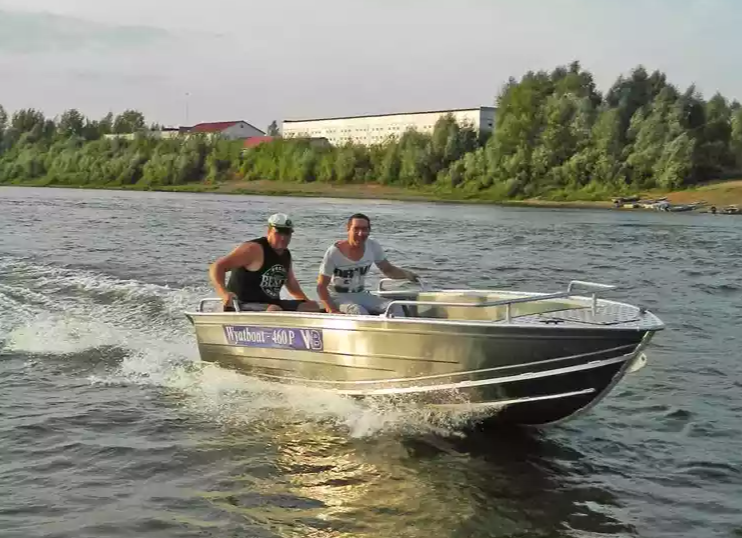 Алюминиевая лодка Wyatboat-460 P в Находке