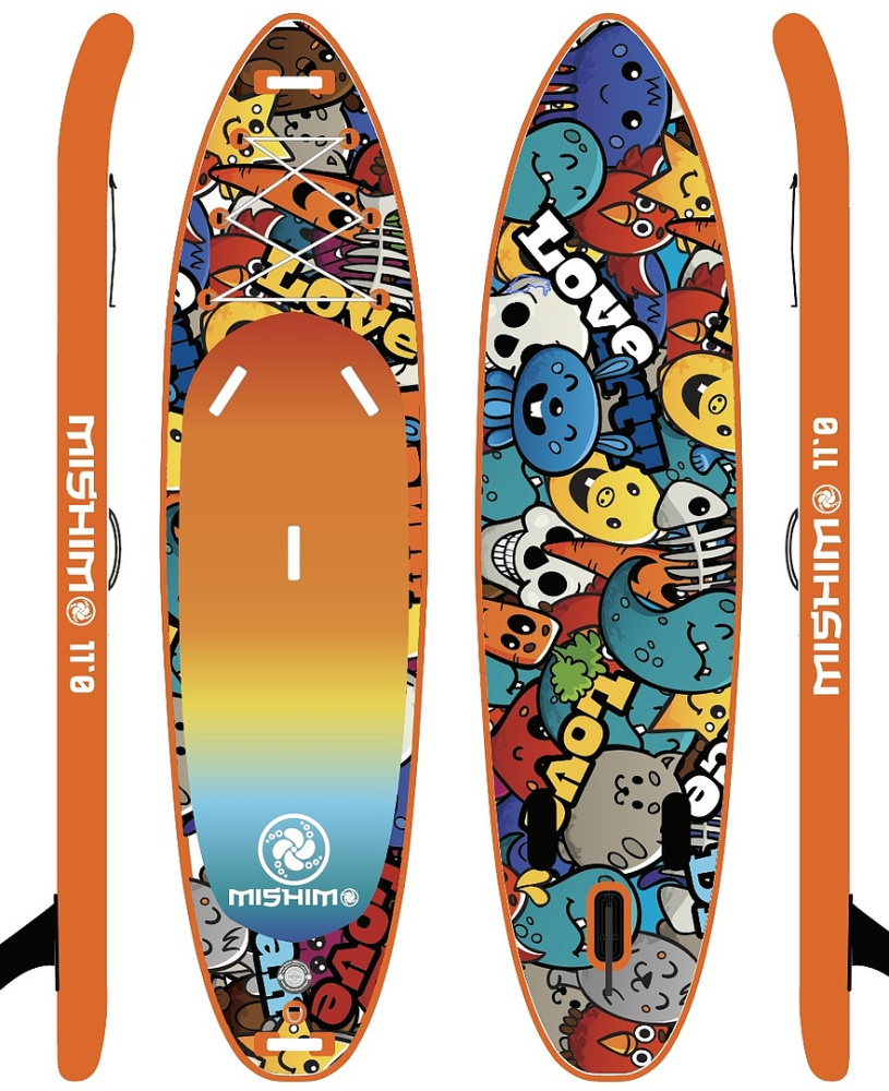 SUP (САП) Доска MISHIMO CRAZY-LINE 9.5’ (305см) в Находке