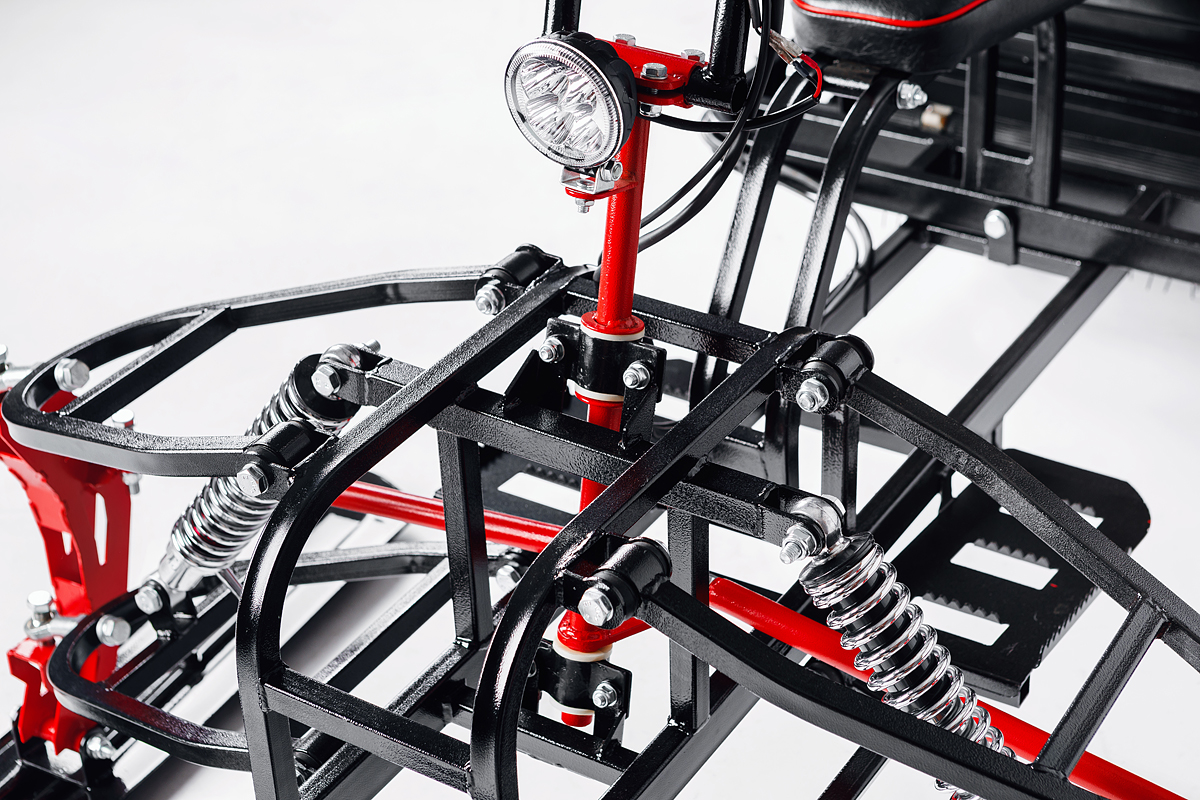 Лыжный модуль IKUDZO с подогревом ручек пластиковые лыжи в Находке