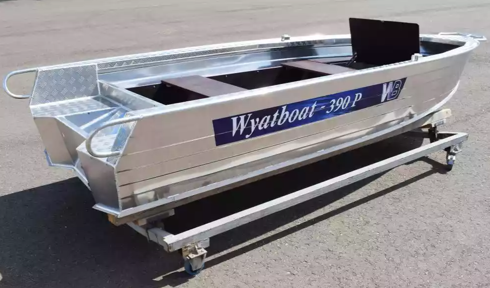 Алюминиевая лодка Wyatboat-390Р Fish в Находке