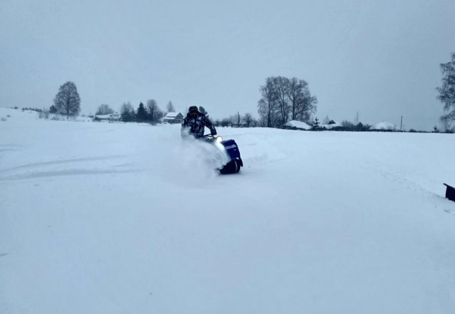 Мотобуксировщик Альбатрос-XLV 9 мини, тележки, 1250 мм в Находке