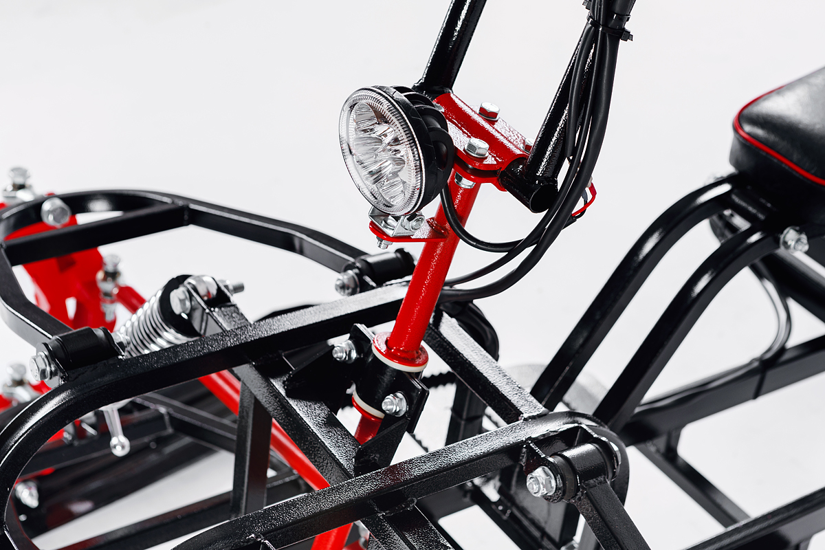 Лыжный модуль IKUDZO с подогревом ручек пластиковые лыжи в Находке