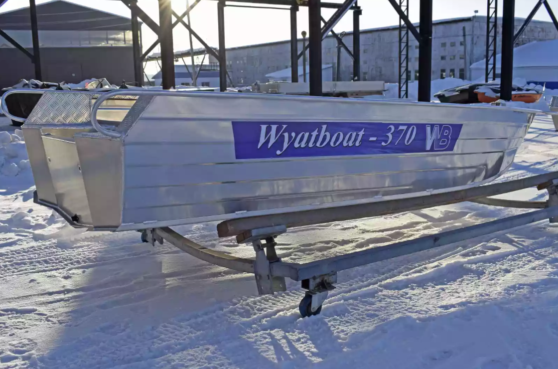 Алюминиевая лодка Wyatboat-370 Р в Находке