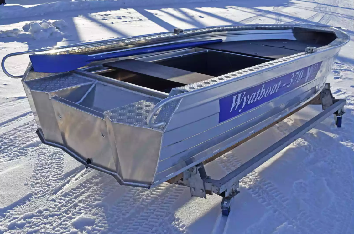 Алюминиевая лодка Wyatboat-370 Р FISH в Находке