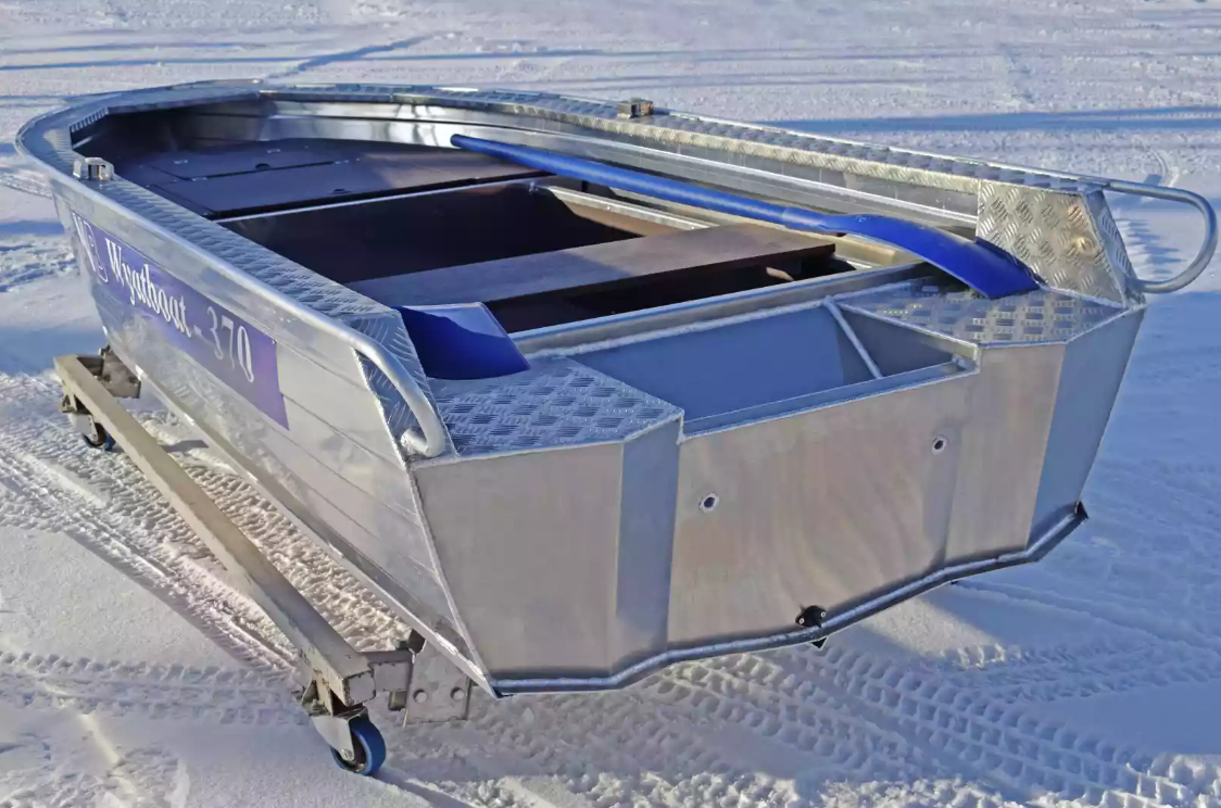 Алюминиевая лодка Wyatboat-370 Р FISH в Находке