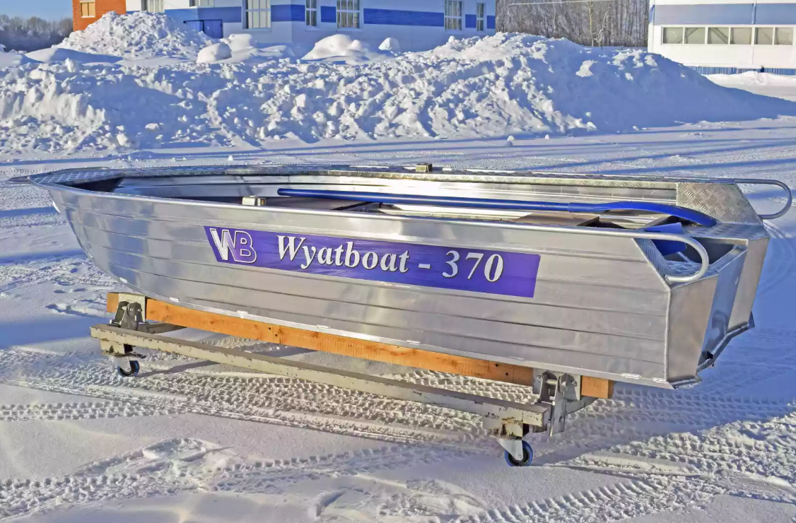Алюминиевая лодка Wyatboat-370 Р FISH в Находке