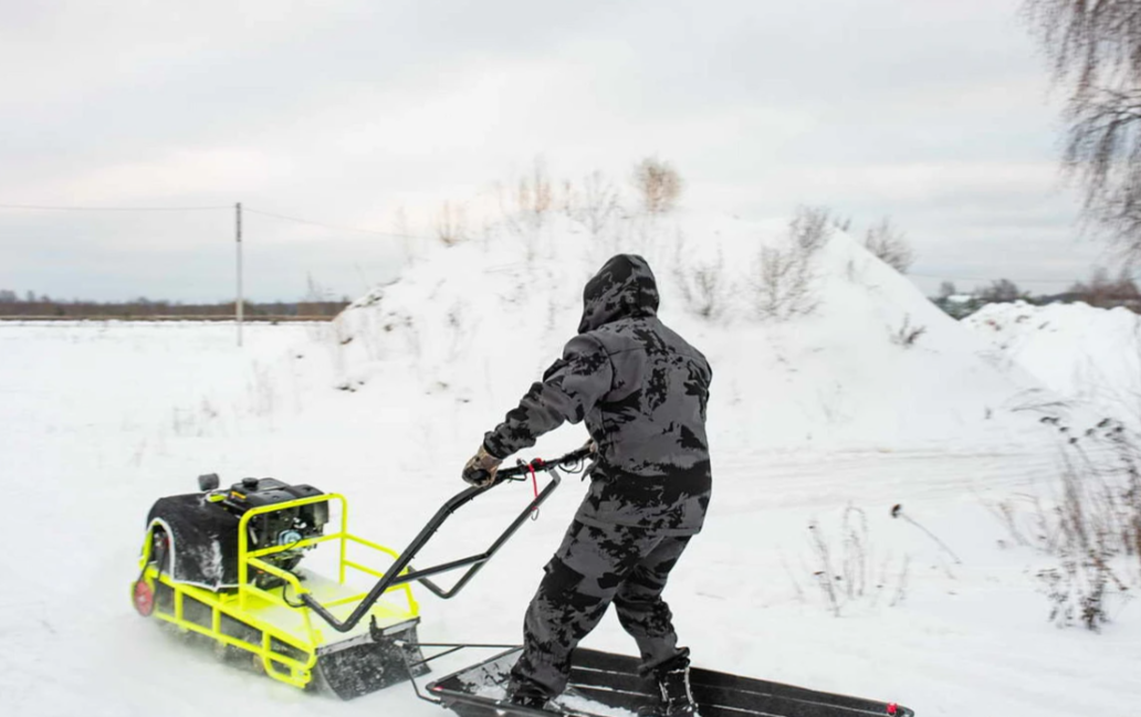 Мотобуксировщик Бурлак ХОЗЯИН-1 (капот металл) в Находке
