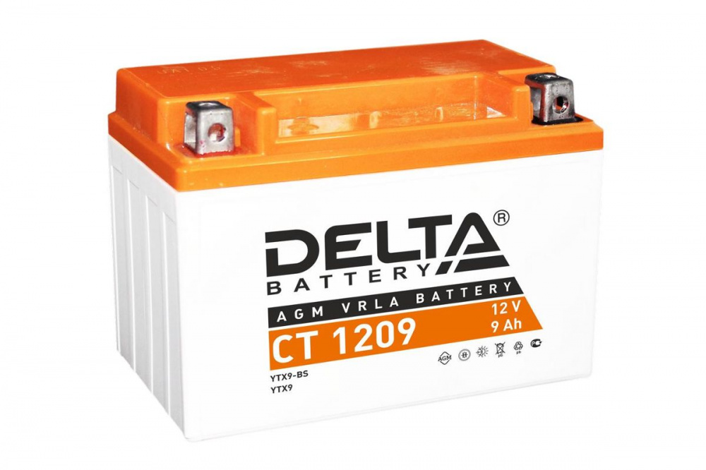Аккумулятор Delta CT 1209 (12V / 9Ah) в Находке