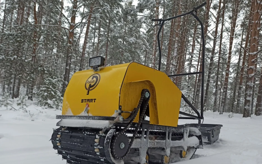 Мотобуксировщик РЫБАК СТАРТ Lifan 15 л.с. (металлический капот) в Находке