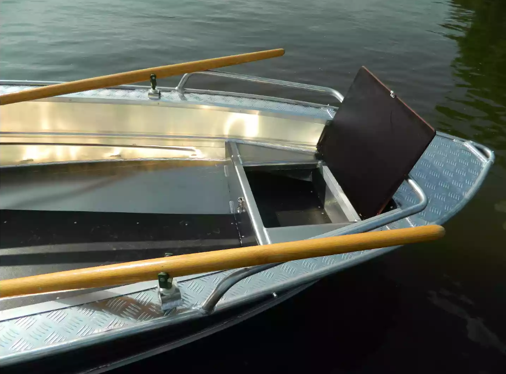 Алюминиевая лодка Wyatboat-390 У в Находке