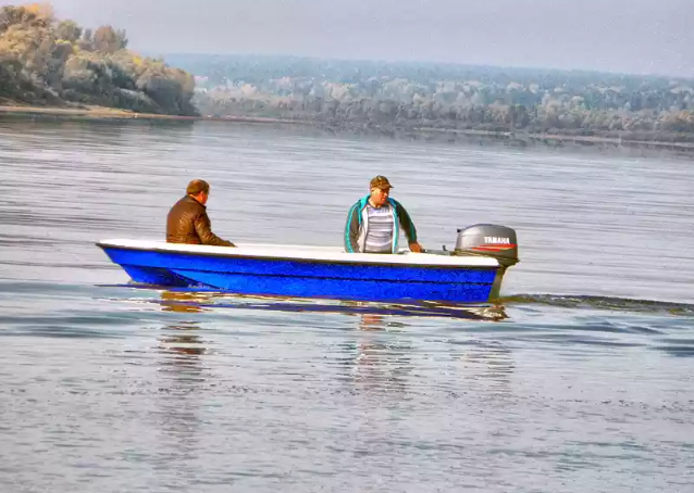 Стеклопластиковая лодка Wyatboat 430 тримаран в Находке