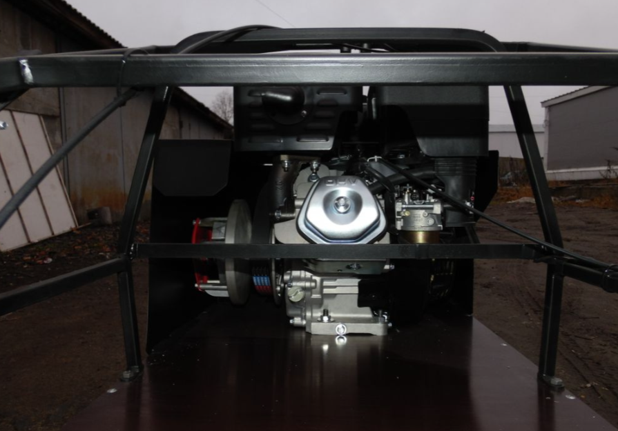 Мотобуксировщик AhtaR Зима 15 л/с с вариатором в Находке