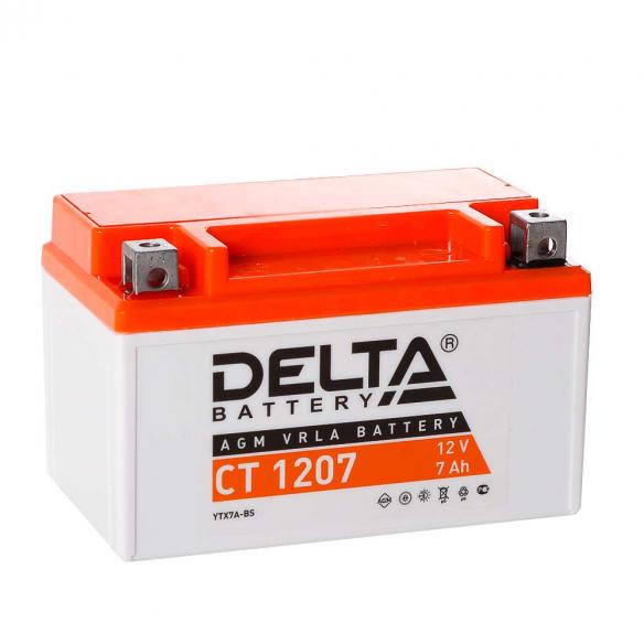 Аккумулятор Delta CT 1207 (12V / 7Ah) в Находке