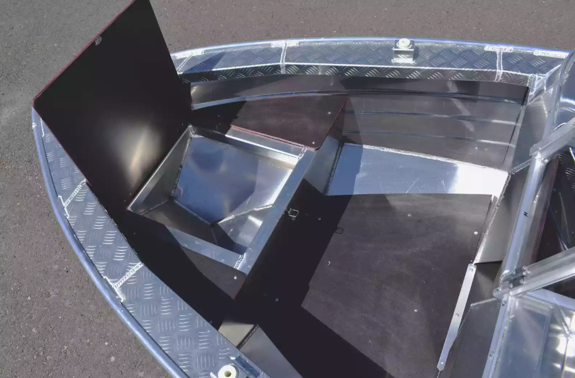 Алюминиевая лодка Wyatboat-390 DCM в Находке