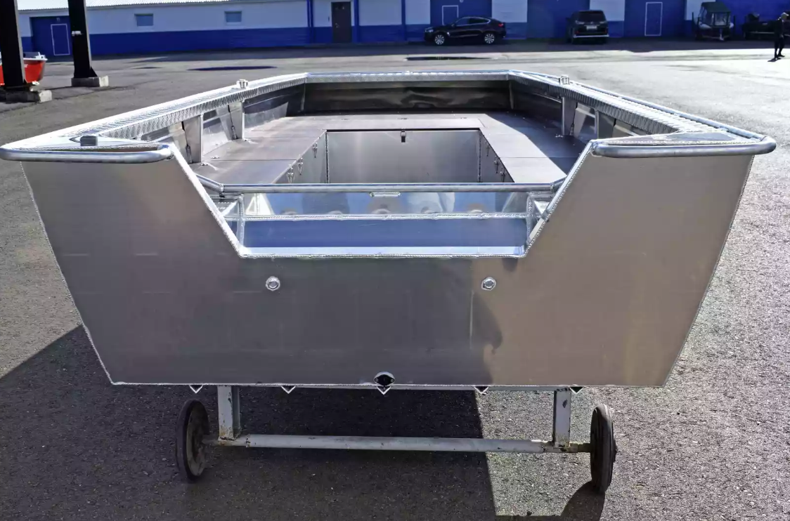 Алюминиевая лодка Wyatboat-490 Jonboat в Находке