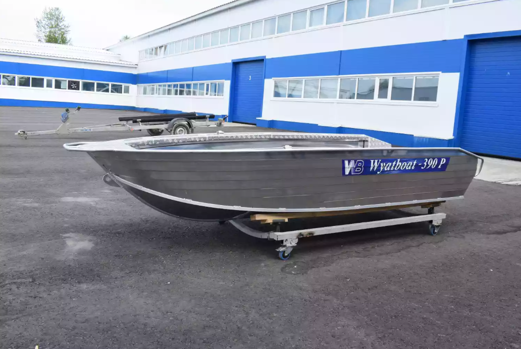 Алюминиевая лодка Wyatboat-390Р Увеличенный борт в Находке