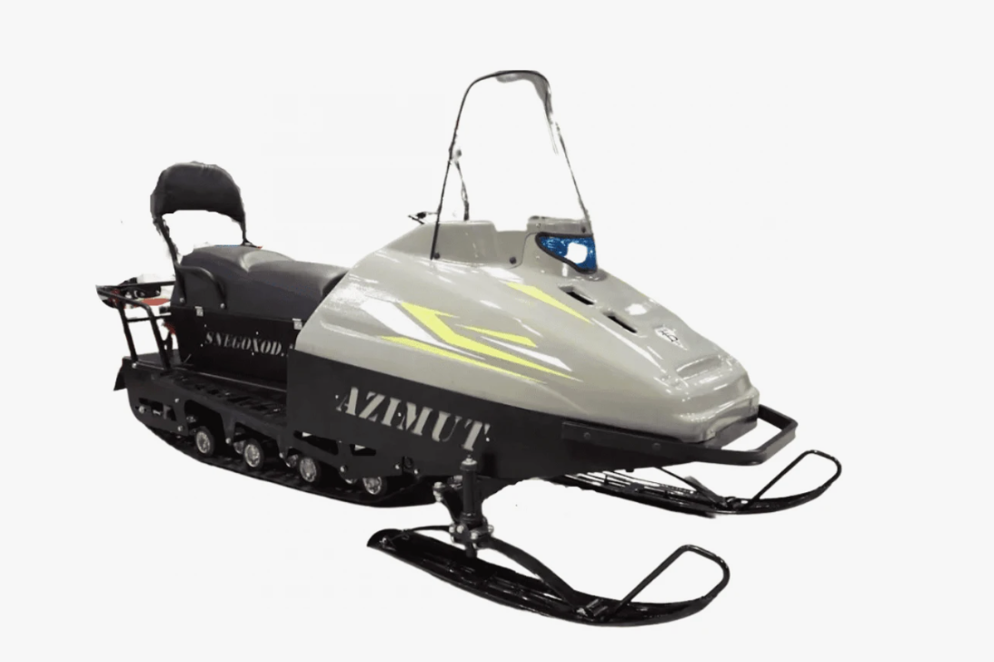 Миниснегоход Бурлак Азимут 24 л.с. , эл.запуск, реверс, тормоз гидравл, капот серый в Находке