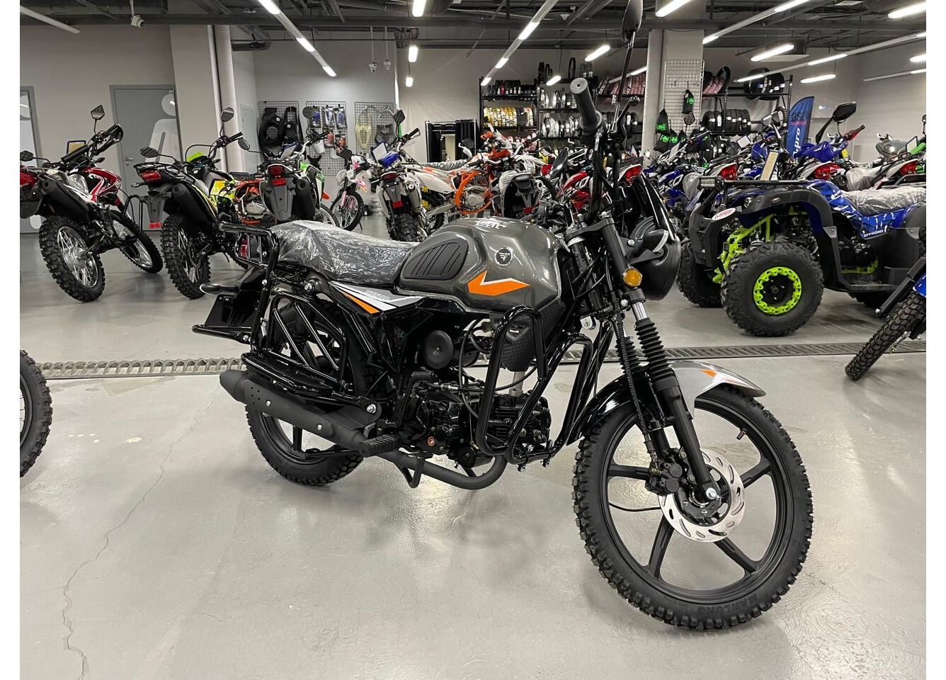 Мопед VMC NOVA 49сс (125сс) Led Full, дисковый тормоз, RKB RATO с баланс. валом, сигнализация в Находке