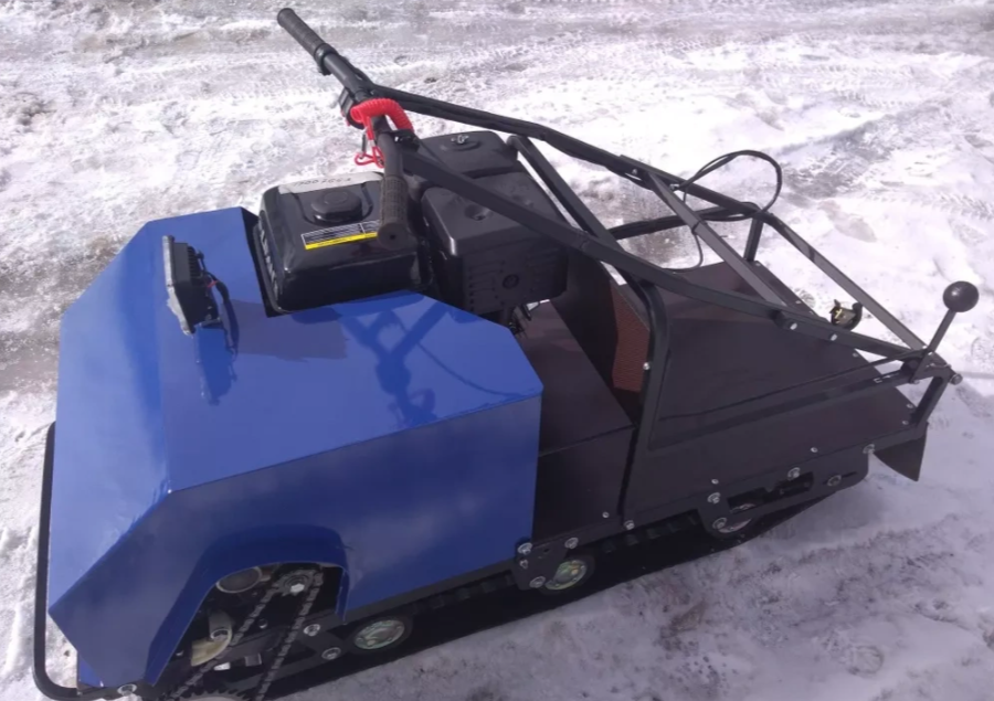 Мотобуксировщик AhtaR ЗИМА с реверсом (задний ход) в Находке