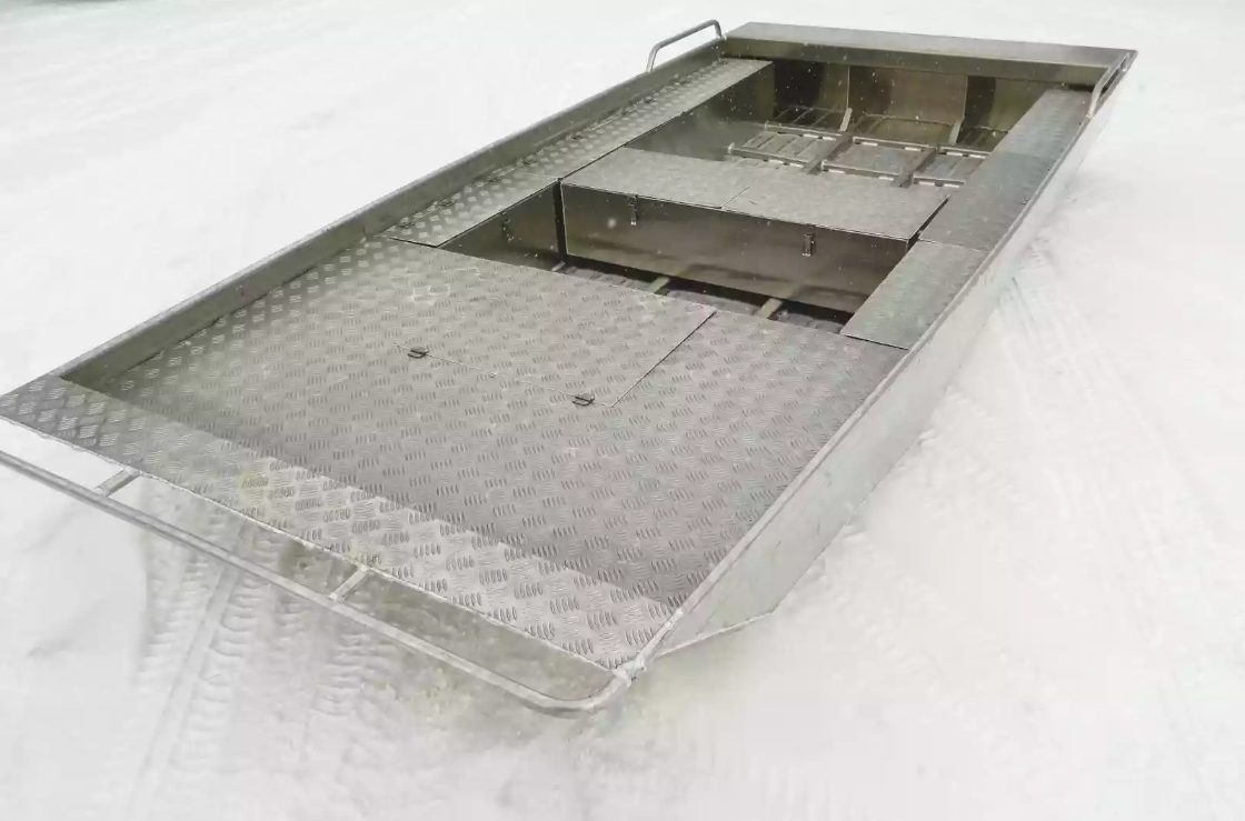 Алюминиевая лодка Wyatboat-390 Jonboat в Находке