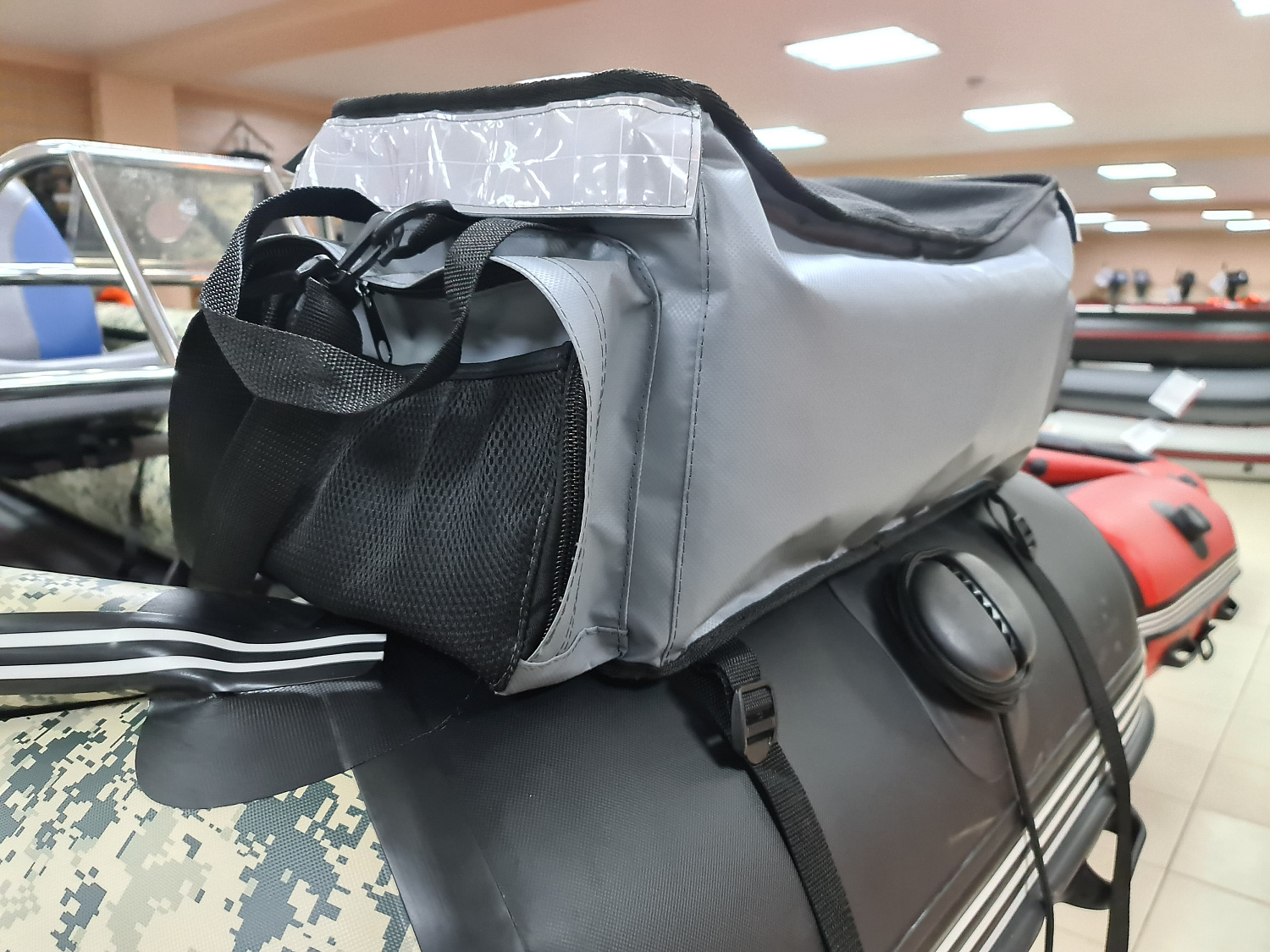 СУМКА ЛЮКС НА БАЛЛОН ДЛЯ ЛОДОК ПВХ 50Х25Х25 СМ в Находке