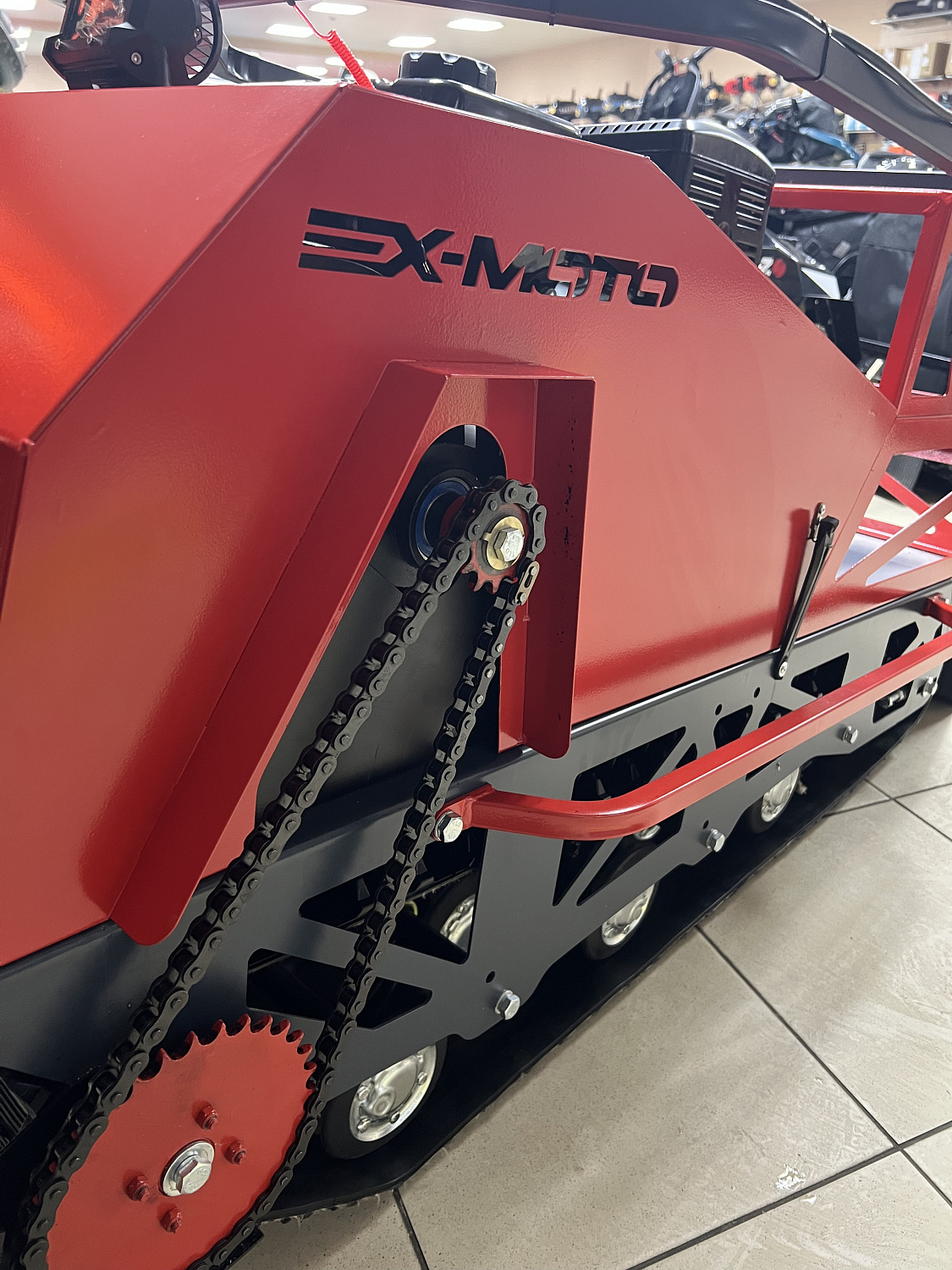 Мотобуксировщик EX-MOTO SNOWDOG S500 15л.с в Находке