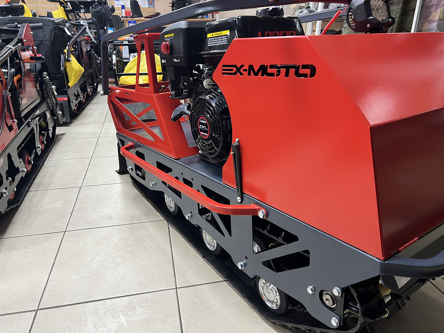 Мотобуксировщик EX-MOTO SNOWDOG S500 15л.с в Находке