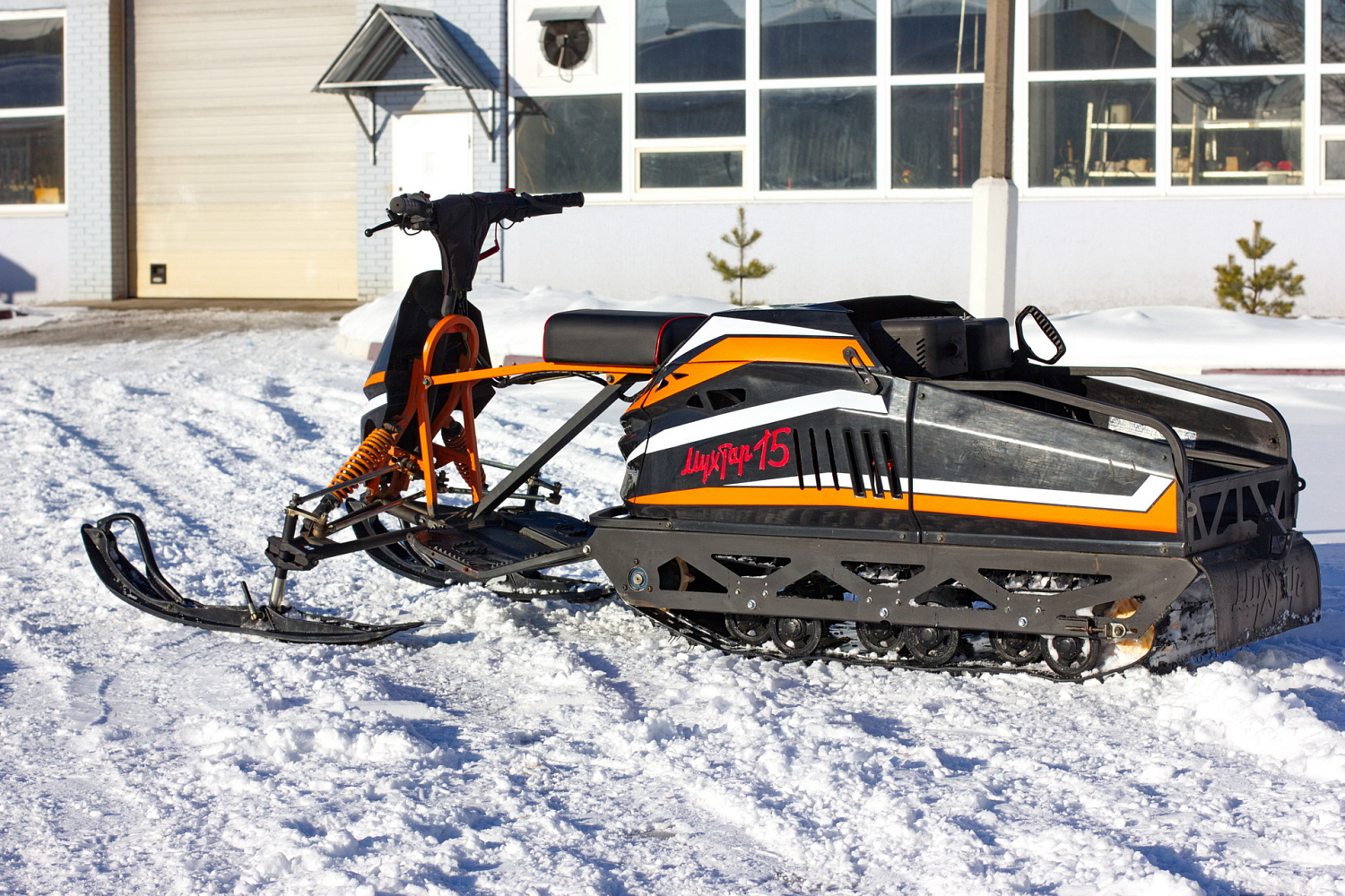 Мотобуксировщик IRBIS Мухтар 15 с лыжным модулем в комплекте в Находке