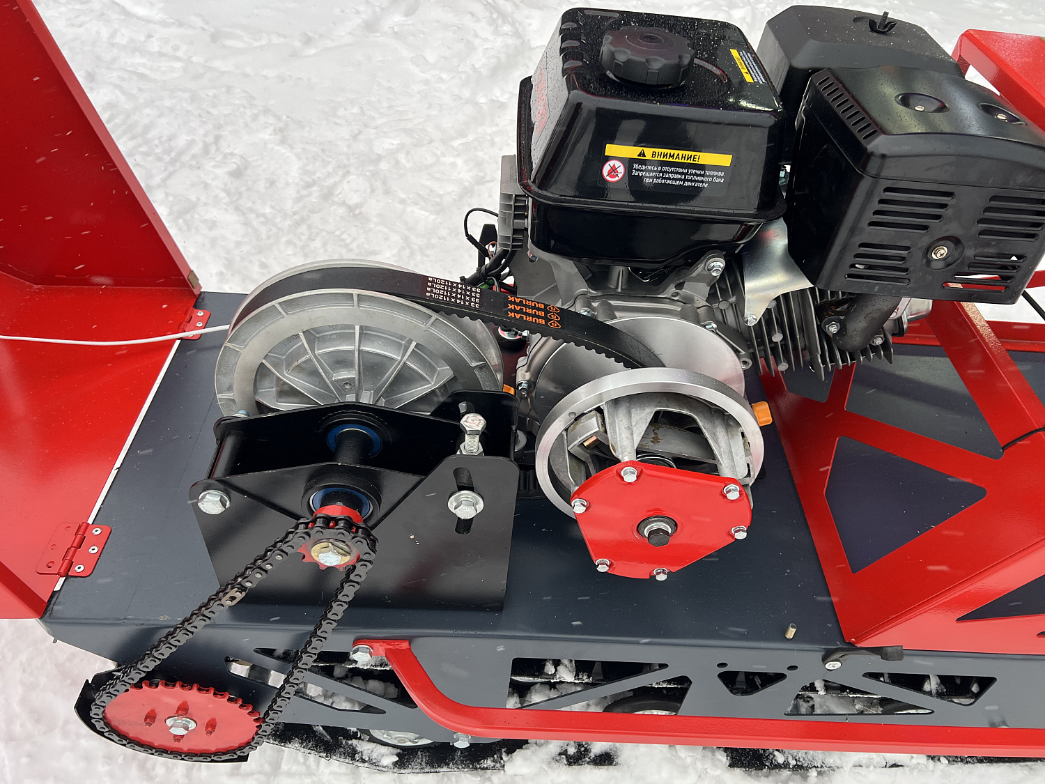 Мотобуксировщик EX-MOTO SNOWDOG S500 15л.с в Находке