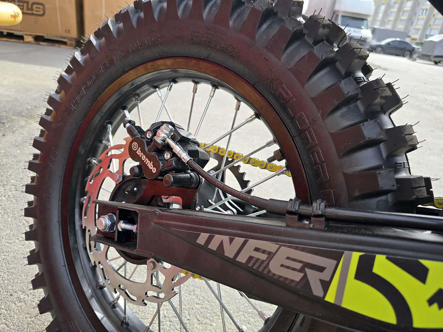 Кроссовый мотоцикл PROMAX INFERNO 380 (4 valves, 5 gears) в Находке