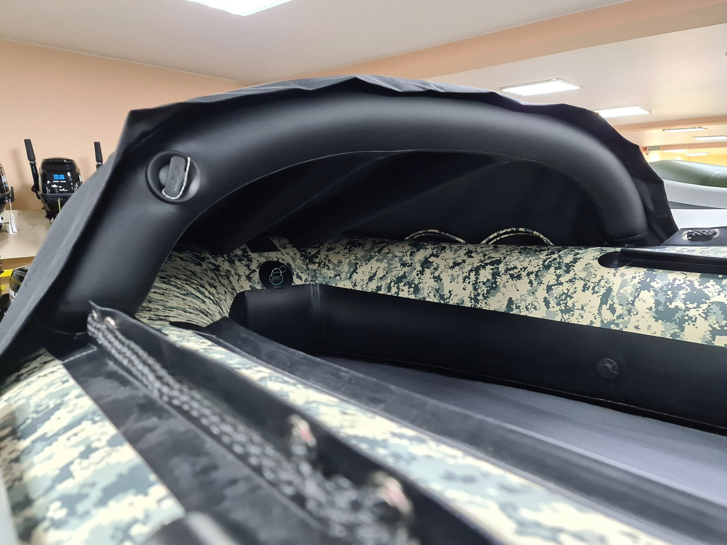 КОМПЛЕКТ НОСОВОГО ТЕНТА К ЛОДКЕ SMARINE SDP MAX 360 ЧЕРНЫЙ в Находке